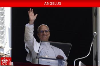 Leão XIV no Angelus: ser a luz de Jesus a quem precisa, com 
